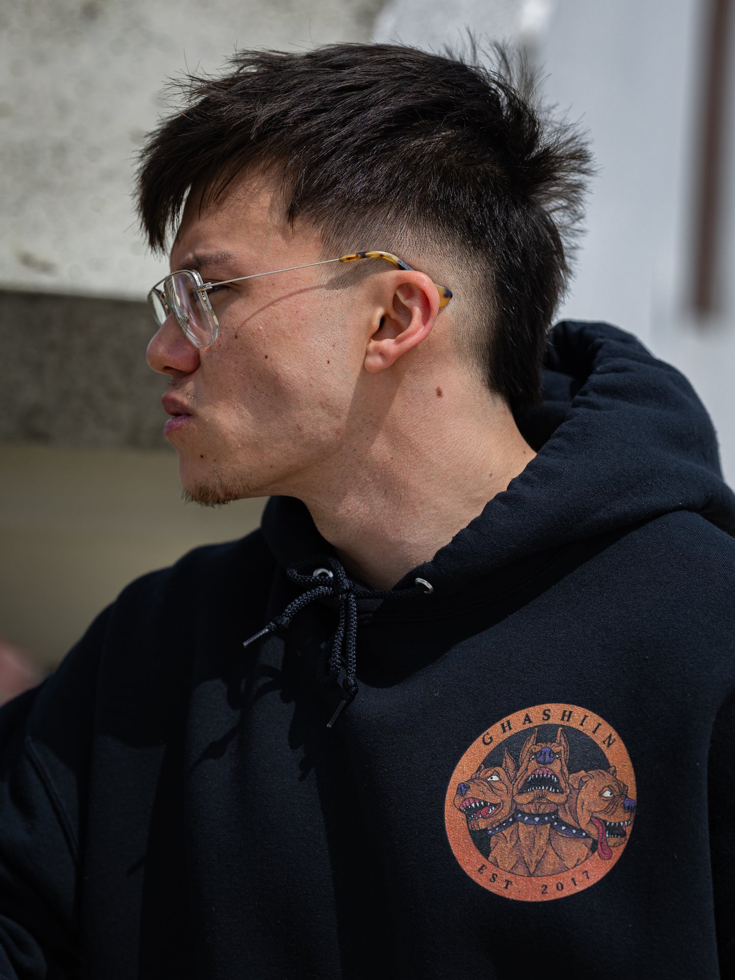 "Cerberus" Hooded Sweatshirt