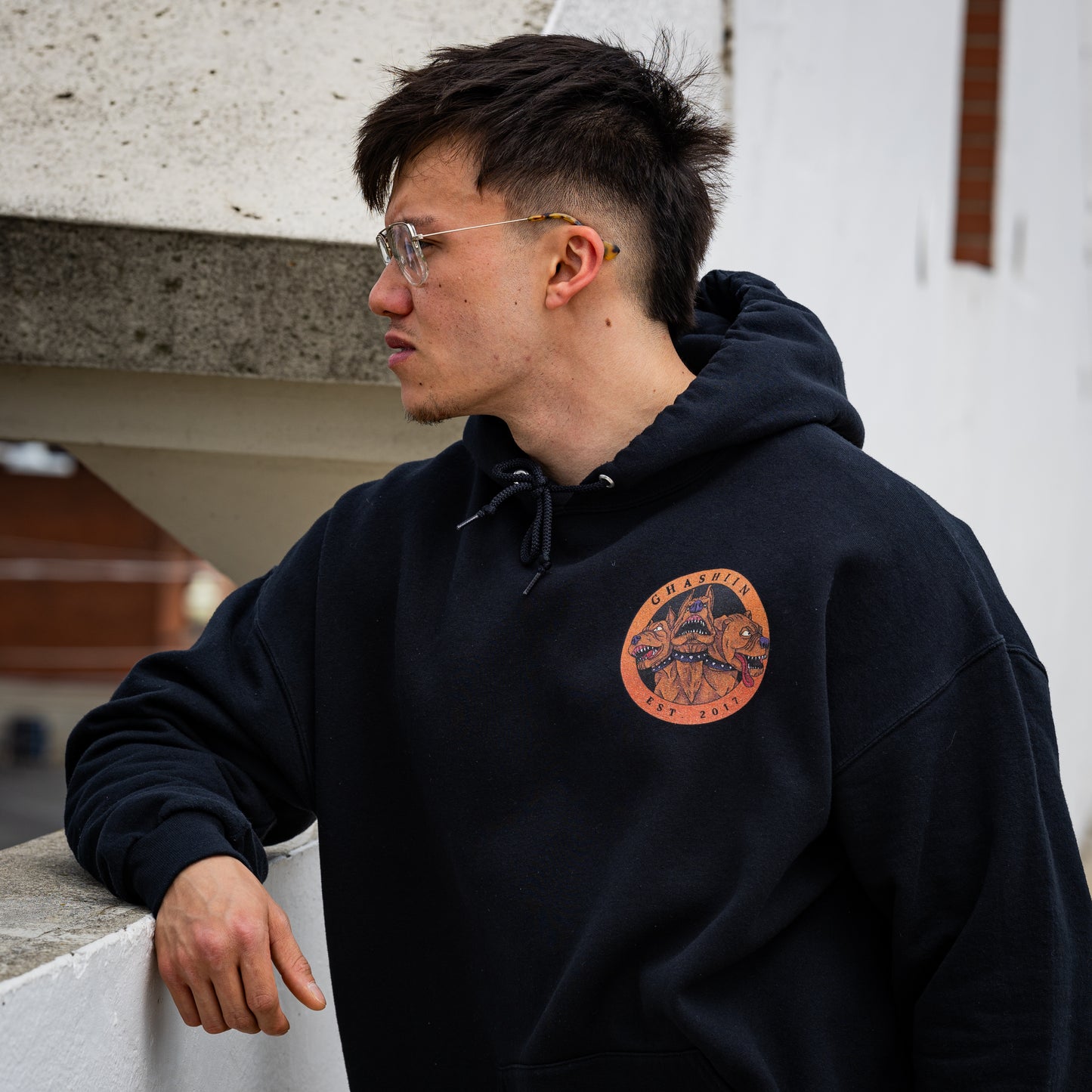 "Cerberus" Hooded Sweatshirt