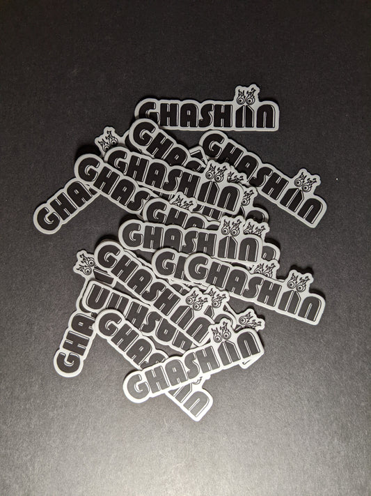 Ghashìín Sticker (Black Logo)