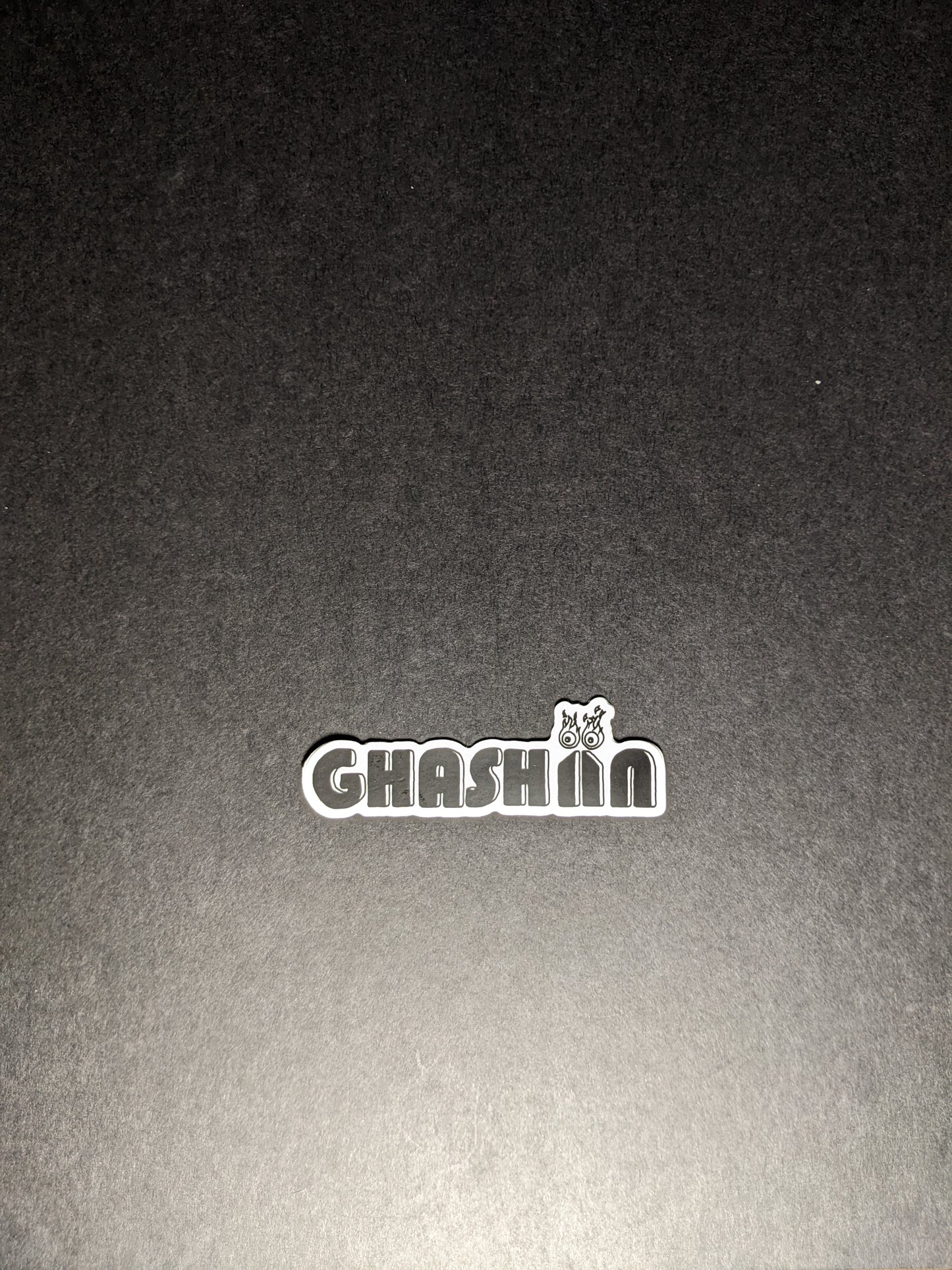 Ghashìín Sticker Black Logo