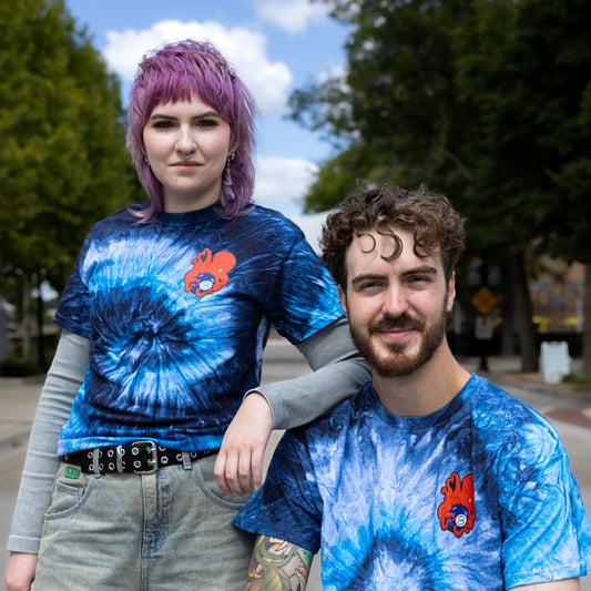 "8-Ball" Octopus (Tie-Dye)