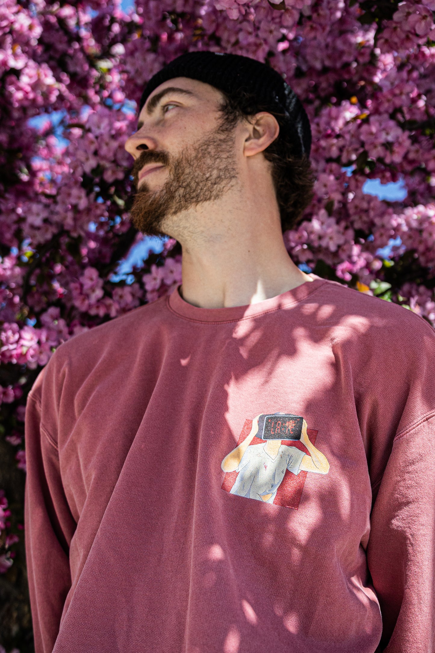"Late" Crewneck Sweatshirt