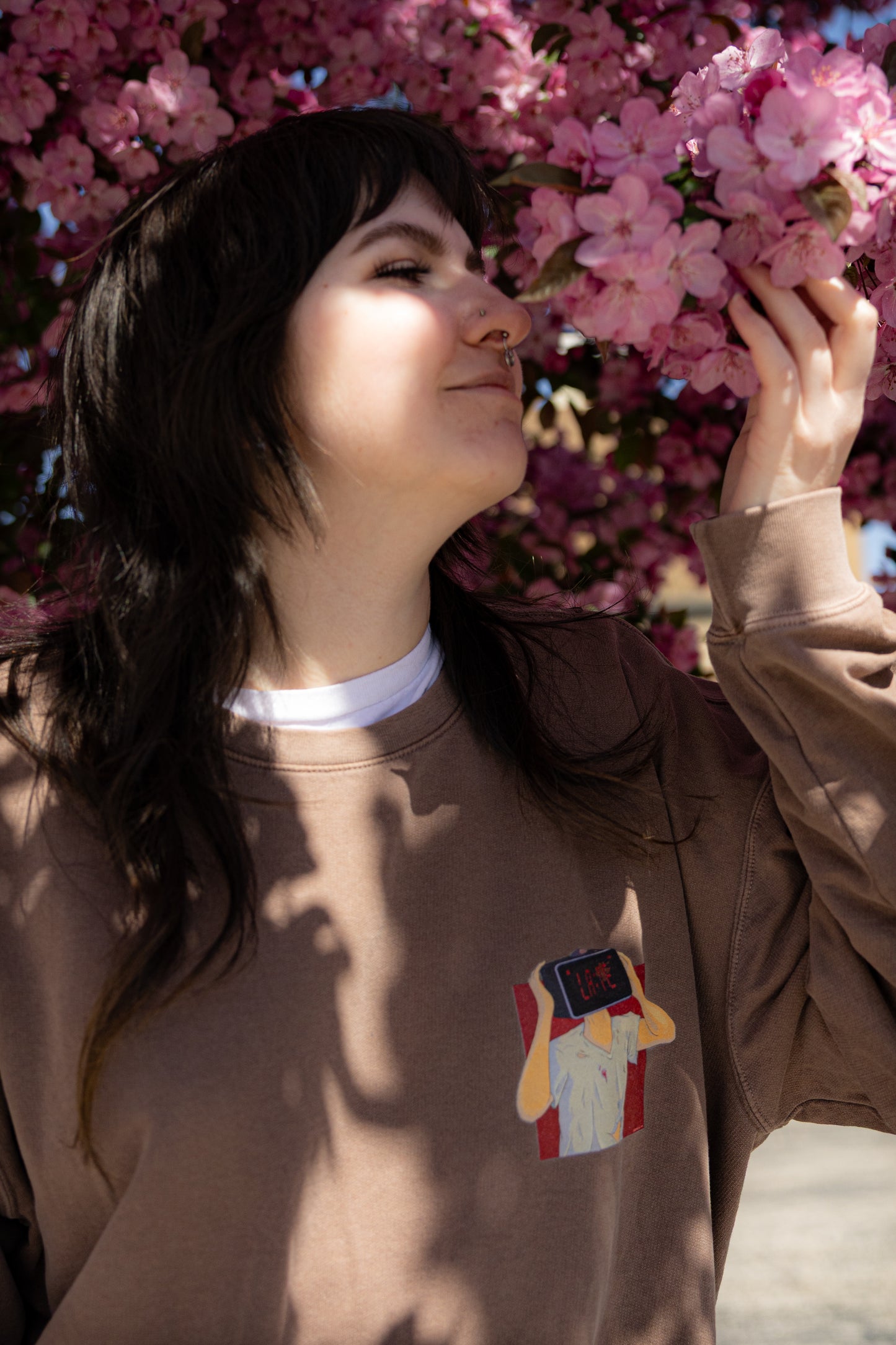 "Late" Crewneck Sweatshirt