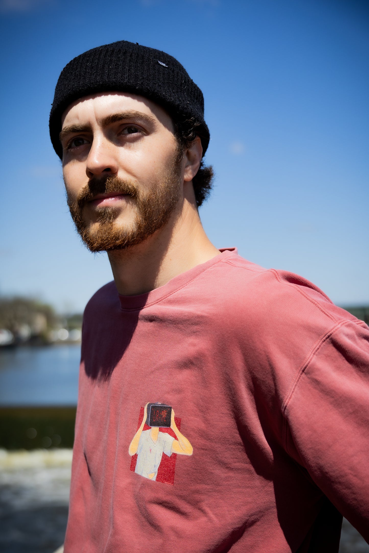 "Late" Crewneck Sweatshirt