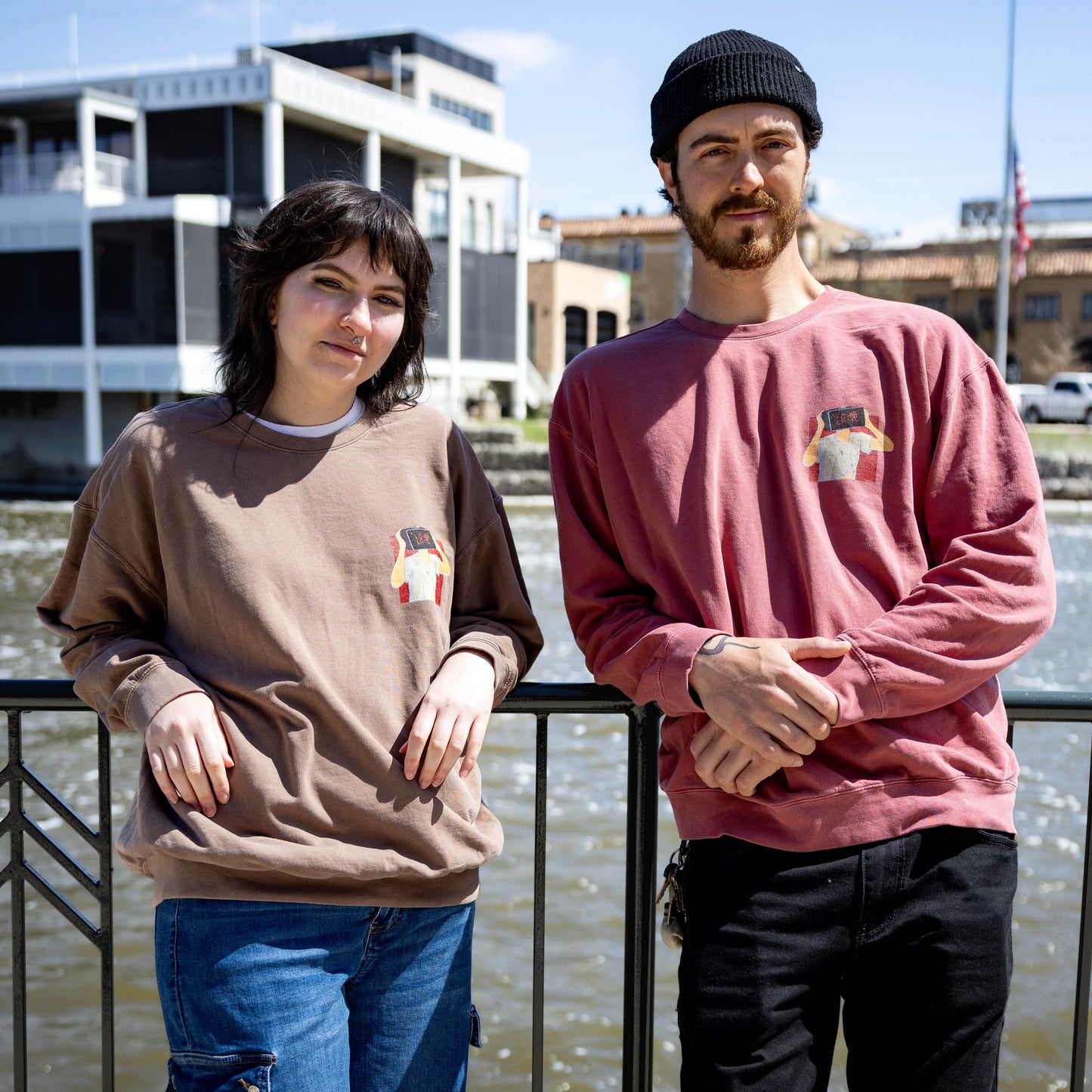 "Late" Crewneck Sweatshirt